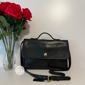 Vintage Coach Avenue Bag 9886 Black USA 1990s